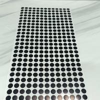 Gambar Label Sticker Bulat 8 mm VISION Stiker Hitam Merah Silver Abu dll - 1 warna /bungkus 5 lembar dari Mulia Karya MK undefined 1 Tokopedia
