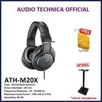 Gambar Audio-Technica ATH-M20X M20 X Professional Monitoring Headphones - M20X Wired Only dari ORIGINAL IT SHOP undefined 1 Tokopedia