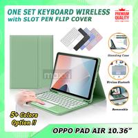 Gambar Oppo Pad Air Tablet 10.36" 2022 Wireless Keyboard Touch Track Pad Case - PAKET DARKGREEN dari Maxxi Computer undefined 1 Tokopedia