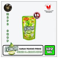 Gambar Ekonomi Power Liquid Sabun Cair Cuci Piring Sachet - 122 ml (Harga 14 Pcs) - Jeruk Nipis dari M2F2 Shop - Paseban undefined 3 Tokopedia