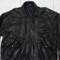 Gambar jaket kulit pria original Vintage Deluxe Seiko - XL, bercorak dari LESMANAFASHION undefined 3 Tokopedia