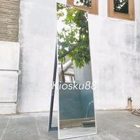 Gambar Standing Mirror Frameless Multifungsi Full Body Cermin Berdiri - Putih, 123 x 32 dari Kiosku88 undefined 4 Tokopedia