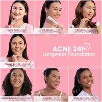 Gambar SEA MAKEUP ACNE 24H LONGWEAR FOUNDATION FULL COVERAGE - CARAMEL dari agogostore undefined 2 Tokopedia
