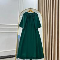 Gambar Daster Long Fuji Panjang Cringkle Lengan 3/4 Ld 120 - dasti ping, All Size dari OTshoop undefined 4 Tokopedia