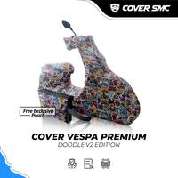 Gambar Cover Motor Vespa Premium Edisi Doodle dari SarungMobilCom undefined 1 Tokopedia