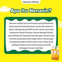 Gambar Cuka Nanas Nenavin Atasi Gula Darah 100% Halal Bpom Original - 1 Botol dari Nenavin Cuka Nanas undefined 4 Tokopedia