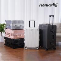 Gambar [ GWEN SERIES ] HK020 Koper Hanke 20-28 inch TSA LOCK Suitcase Travel - black elite, 20 inch dari koperjabodetabek undefined 5 Tokopedia