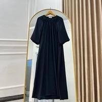 Gambar Daster Long Fuji Panjang Cringkle Lengan 3/4 Ld 120 - dasti ping, All Size dari OTshoop undefined 5 Tokopedia