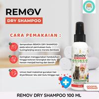 Gambar Remov Dry Shampoo Kucing Anjing Anti Bilas 100ml - Baby Powder dari OPetshop Store undefined 4 Tokopedia