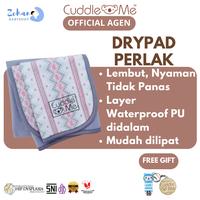 Gambar Perlak Bayi Dewasa Balita Under Pad Dry Pad CuddleMe Waterproof - Check Pink dari CuddleMe Zehan Baby Shop undefined 1 Tokopedia