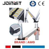 Gambar Tangga Lipat Aluminium Teleskopik 6,2M Single Telescopic Ladder 6.2 M - hitambiru dari Joinwit undefined 5 Tokopedia