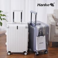 Gambar [ GWEN SERIES ] HK020 Koper Hanke 20-28 inch TSA LOCK Suitcase Travel - black elite, 20 inch dari koperjabodetabek undefined 1 Tokopedia