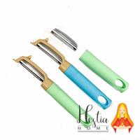 Gambar Alat Pengupas Pisau Kupas Kulit Buah Tajam Peeler Piller Piler Pastel - PUTIH-BIRU dari HESTIA HOME OFFICIAL undefined 3 Tokopedia