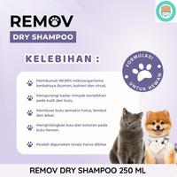 Gambar Remov Dry Shampoo Kucing Anjing Anti Bilas 100ml - Baby Powder dari OPetshop Store undefined 3 Tokopedia