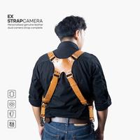 Gambar WJ Leather - Strap Kamera Canon Kulit Dual Ex - Free Gravir Logo - Black dari WEST JAVA LEATHER undefined 1 Tokopedia