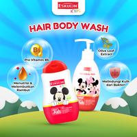 Gambar Eskulin Kids Hair Body Wash Minnie Pouch 280ml dari Sleek Baby Store undefined 2 Tokopedia