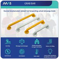 Gambar MAS Grab Bar (78cm) - Rel Pegangan Anti-Slip utk keseimbangan - Putih dari Artificialflower undefined 3 Tokopedia