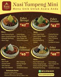 Gambar Tumpeng Mini Paket Merapi dari Royal Tumpeng undefined 5 Tokopedia