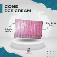 Gambar CONE/KERUPUK-ES KRIM/ICE CREAM MOTIF TAYO UKURAN 6x3x11 CM ISI 400 PCS dari Ice Cream Baba Arif undefined 2 Tokopedia