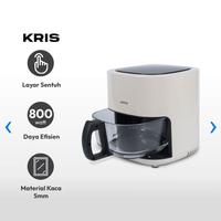 Gambar Kris 3 Ltr Air Fryer Digital Kaca 800 Watt - Putih dari ODSonedayservice undefined 3 Tokopedia