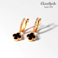 Gambar Anting Emas Jepret Clover 1 Baris Mata- Gold Earring- Toko Emas Gadjah - Kuning - Mt Htm, 16 K dari Toko Emas Gadjah - Sejak 1918 undefined 2 Tokopedia