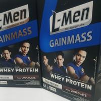 Gambar L-MEN Gainmass Chocolate 500gr & L-Men Gainmass Rasa Chocolate 225gr - 500 gram dari SumberMart undefined 4 Tokopedia