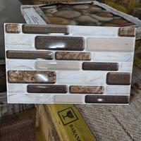 Gambar KERAMIK DINDING KAMAR MANDI-TERAS-TAMAN 25x40 GLOSSY TIMBUL ABU MULIA dari MURAH MERIAH SANGAT undefined 5 Tokopedia