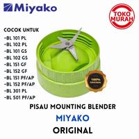 Gambar Mounting Pisau Blender MIYAKO ORIGINAL Gelas Besar 4 Mata Pisau Hijau - Putih Original dari Murah Krian undefined 1 Tokopedia