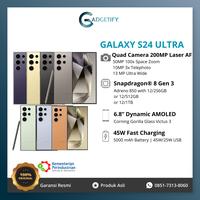 Gambar Samsung Galaxy S24 Ultra 5G 12/256 12/512 GB 12/1TB Garansi Resmi SEIN - Titanium Gray, 12/256GB dari Gadgetify ID undefined 1 Tokopedia