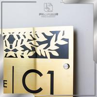 Gambar Custom Stainless Steel Gold Special - Stainless GOLD dari Profiber Lasercut undefined 5 Tokopedia