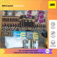 Gambar AM 55 NAT EPOXY 3 in 1 - BLACK dari Mitra Pool Indonesia undefined 2 Tokopedia