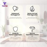Gambar WPC Wallpanel 145cm x 17cm x 2.4cm | pvc Wall panel Wood Panel TIU TIU - NAVY dari TIU-TIU INTERIOR undefined 5 Tokopedia