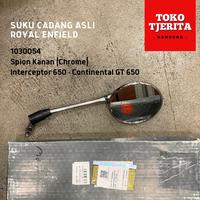 Gambar Spion Chrome (1 Buah) Interceptor Continental GT 650 1030053 (Kiri) 1030054 (Kanan) - Royal Enfield ASLI - 1030053 Kiri dari Toko Tjerita undefined 2 Tokopedia