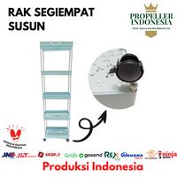 Gambar Rak Plastik Serbaguna 5 Susun Tipe Persegi Rak Dorong 847 - Cream dari propellerindonesia undefined 3 Tokopedia