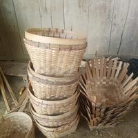 Gambar Tenggok bambu sedang/bakul bambu sedang/dunak bambu berkualitas ± 26 c dari DUNAK BAMBU STORE undefined 4 Tokopedia
