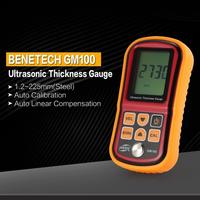 Gambar Benetech GM100 Ultrasonic Thickness Gauge GM-100 Alat Ukur Tebal Besi dari tokostd_NEW undefined 4 Tokopedia