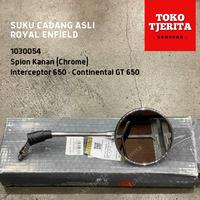 Gambar Spion Chrome (1 Buah) Interceptor Continental GT 650 1030053 (Kiri) 1030054 (Kanan) - Royal Enfield ASLI - 1030053 Kiri dari Toko Tjerita undefined 1 Tokopedia