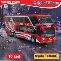 Gambar Miniatur Bus AGRA MAS Double Decker - TELOLET dari indobus collection undefined 3 Tokopedia