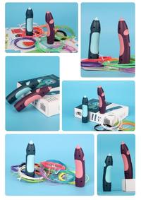 Gambar New Pena 3D Bentuk Robot, 3D Painting Pen, Pena Gambar Best Seller - Polos Ungu dari Amel Toyss undefined 1 Tokopedia