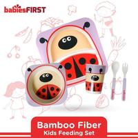Gambar Ohanababy.id BABIESFIRST BAMBOO FEEDING SET ANIMAL / SET ALAT MAKAN BA - LADY BUG dari Ohanababy.id undefined 1 Tokopedia