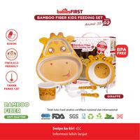 Gambar Ohanababy.id BABIESFIRST BAMBOO FEEDING SET ANIMAL / SET ALAT MAKAN BA - LADY BUG dari Ohanababy.id undefined 3 Tokopedia