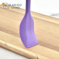 Gambar Kanso Living Kitchen Utensil Scraper Spatula Sutil Silikon Food Grade - Merah dari Starco undefined 3 Tokopedia