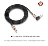 Gambar Kabel AUX Tape 3.5 MM L / Audio Speaker Cable Extender Male to Male dari Putra JayaStore undefined 1 Tokopedia