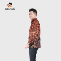 Gambar Batik Keris Kemeja Lengan Panjang Nala - 005S7GLFS9L - Navy, 14.5 dari BATIK KERIS OFFICIAL undefined 3 Tokopedia