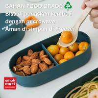 Gambar Lunch Box Kotak Makan Susun Anti Tumpah BONBOX Microwaveable 850ml - matcha green dari omahmart bandung undefined 4 Tokopedia