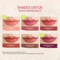 Gambar BNB BARENBLISS APPLE MAKES ADORABLE MOUSSE TINT - LIP MOUSSE - 05 Cocoa Jam dari agogostore undefined 2 Tokopedia