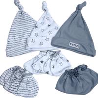Gambar Fast Packing  Bedong Bayi Set 3In1 Jumbo Motif Polos instan Lembut - Seri abu motif, 1 Set dari Istana Idaman undefined 3 Tokopedia