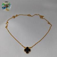 Gambar kalung permata clover mas 24k  1.5ci(5.625) dari 'BRILLIANT' undefined 2 Tokopedia