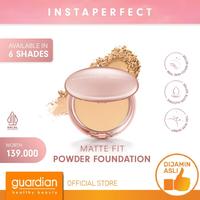 Gambar Instaperfect Matte Fit Powder Foundation 43 Creme Sand 13Gr - Bedak (Real Skin Cover Setter, Smooth Matte Finish, SPF 20 PA+++) dari Guardian Official Store undefined 2 Tokopedia