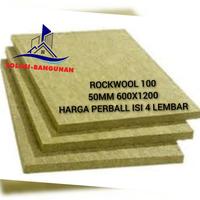 Gambar ROCKWOOL10050 600X1200 / PEREDAM SUARA / ROKWUL DENSITY100 TEBAL 50MM dari Solusi-bangunan undefined 2 Tokopedia